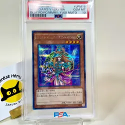 PSA 10 Magician's Valkyria 15AX-JPM15 Japanese Secret Rare Yu-Gi-Oh! Gem Mint - Image 2