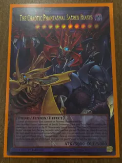The Chaotic Phantasmal Sacred Beasts - CORI-EN029 - Ultra Rare Extended YuGiOh! - Image 1