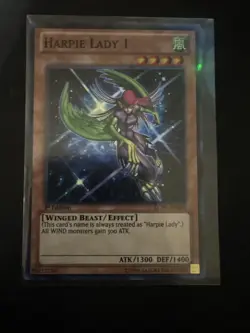 Harpie Lady 1 - LCJW-EN090 - Super Rare - 1st Edition NM Yugioh Legendary Col NM - Image 1