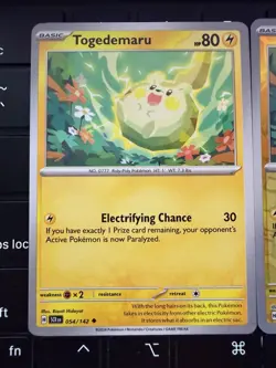 Pokemon TCG Togedemaru Card Lot (6) Rev Holo Regular Various Sets Nm - Image 2
