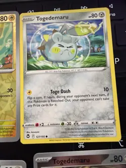 Pokemon TCG Togedemaru Card Lot (6) Rev Holo Regular Various Sets Nm - Image 4