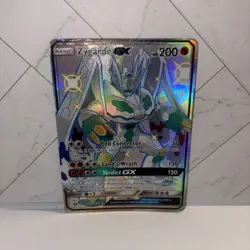 Zygarde GX SV65/SV94 Shiny Full Art Ultra Rare Hidden Fates Pokemon TCG Card NM - Image 1