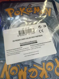 Pokemon First Partners Galar Starters Jumbo Cards - 25th Anniversary Sealed - Image 2