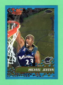 Michael Jordan 2001-02 Topps Chrome Basketball Card #95 - Image 1