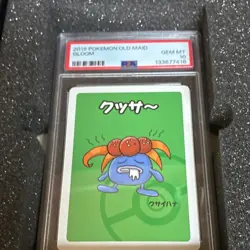 Pokemon 2019 Old Maid Gloom PSA 10 Graded Card Standard Size - Image 1