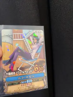 Nico Robin Berry Match Holo One Piece 2 Card Lot 2008 - Image 3
