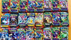 24 Pokemon TCG Open Booster Packs for Posters/Craft/Art [NO CARDS] - Image 2