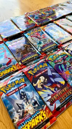 24 Pokemon TCG Open Booster Packs for Posters/Craft/Art [NO CARDS] - Image 5