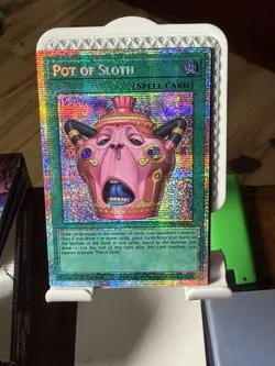 YUGIOH POT OF SLOTH STARLIGHT RARE CORI-EN061 chaos origins - Image 3