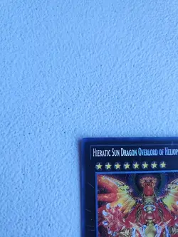 Yugioh Hieratic Sun Dragon Overlord of Heliopolis GAOV-EN048 (Secret Rare) #Y148 - Image 4