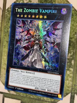YuGiOh THE ZOMBIE VAMPIRE Prismatic Secret Rare MP23-EN024 - Image 1
