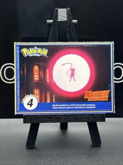 Meowth #52 PokeTrivia 1999 Burger King Perforated Pokemon Card - Image 5