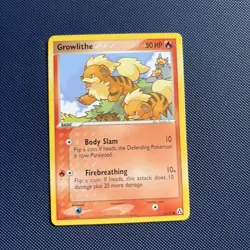 Growlithe 55/92 EX Legend Maker NM Pokemon Card - Image 1