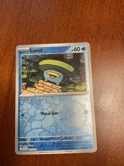 Lotad 035/159 Journey Together Reverse Holo Pokemon TCG Card - Image 1