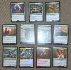 MTG🎇 Lord of the Rings (11 CARD GREEN LOT) Near Mint❤ PACK FRESH!!!!✨ - Image 1