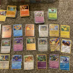 Pokemon TCG Cards Bulk Lot of 500 Cards - Rare+UC+Common- No Energy/Trainers - Image 1