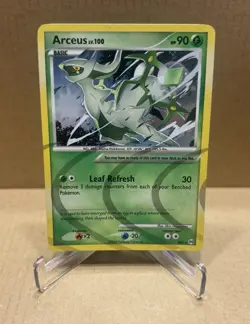 Pokemon Arceus AR2 Arceus Holo Rare Basic Grass 90 HP English Card 2009 - Image 1