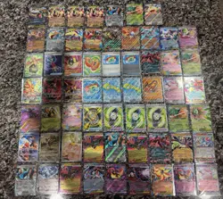 Pokemon TCG Lot 61 Cards Total Illustration Rare Holo Full Art Mega Greninja Ex - Image 1