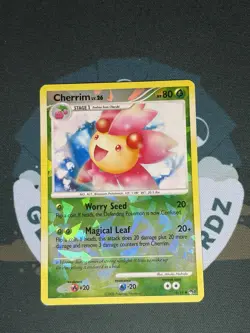 Cherrim (Cracked Ice) 6/17 POP Series 8 Uncommon Reverse Holo Pokemon Card MP - Image 1