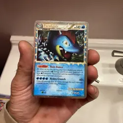 Feraligatr Prime HGSS07 Holo Black Star Promo 2010 Pokemon Card LP Heart Gold SS - Image 1