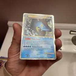 Feraligatr Prime HGSS07 Holo Black Star Promo 2010 Pokemon Card LP Heart Gold SS - Image 2