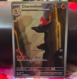 Pokemon TCG Pokemon Card 151 Charmeleon 169/165 - Image 1