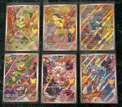 Pokemon TCG 6 Cards First Partner Series 2 Promos Near Mint Cyndaquil Totodile - Image 1