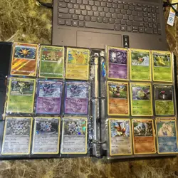 Pokemon Binder With A Lot Of Cards, Big Card, Promotion Card - Image 2