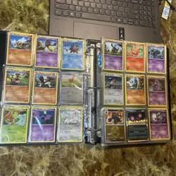 Pokemon Binder With A Lot Of Cards, Big Card, Promotion Card - Image 3