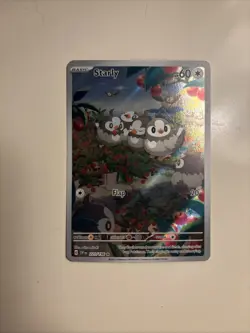 Pokemon TCG Starly Card 221/198 SV01 Scarlet & Violet Base Set - Image 1