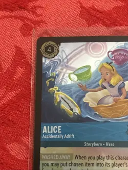 PROMO FOIL Lorcana Fabled - Alice - Accidentally Adrift - #2 - FOIL PROMO - Image 3