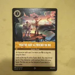 Disney Lorcana TCG - You've Got a Friend in Me 30/204 Super Rare Wilds Unknown - Image 3