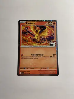 Moltres 014/094 Cosmos Holo - Pokemon TCG Prize Pack Series 9 NM - Image 1