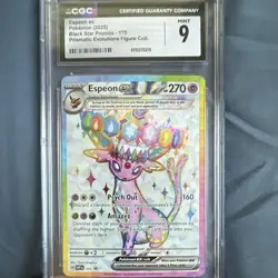 Pokemon TCG Black Star Promos Espeon ex #175 EN Promo Holo CGC 9 2025 - Image 1