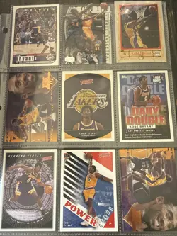Kobe Bryant 18 Card Lot 1990s/Early 2000s Los Angeles lakers - Image 1