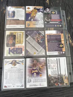 Kobe Bryant 18 Card Lot 1990s/Early 2000s Los Angeles lakers - Image 4