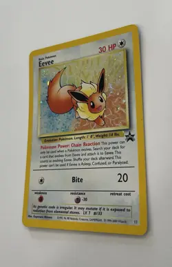 Pokemon WOTC Black Star Promo Lot Eevee, Meowth, Arcanine, Mew x2 - LP - Image 4