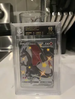 Charizard V Shiny 79/73 Champions Pokemon Beckett Pristine 10 BGS Black label - Image 1