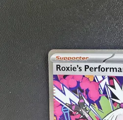 Roxie's Performance 121/086 Special Illustration Rare Pokemon Chaos Rising NM - Image 3