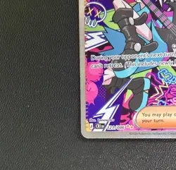 Roxie's Performance 121/086 Special Illustration Rare Pokemon Chaos Rising NM - Image 5
