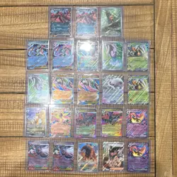 Pokemon TCG XY 23- Card Lot Holo Foil EX/Mega Full Art Krookodile, Greninja - Image 1