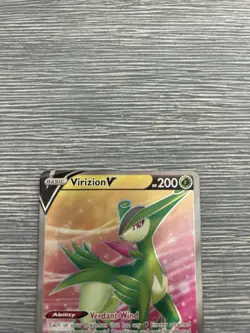 Pokemon Card - Virizion V Astral Radiance 164/189 Ultra Rare Full Art SWSH Holo - Image 2