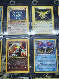Pokemon Card Lot 18 Cards WOTC & Vintage 2010 or Earlier DMG-MP Read - Image 5