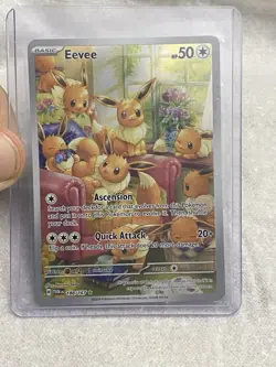 Pokemon TCG Eevee - 188/167 SV Twilight Masquerade IR - 💎Near Mint💎 - Image 1
