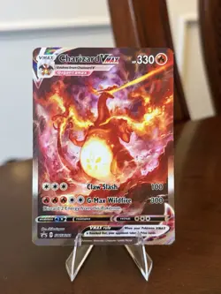 Pokemon TCG Charizard VMAX SWSH261 Black Star Promos Holo Card NM Condition - Image 1
