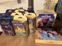 Disney Lorcana LOT NEW Sealed! Illumineers Trove Starter Deck Expansion - Image 1