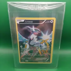 Pokemon TCG XY 2016 Arceus XY116 Black Star Promo Full Art Holo Card Nm - Image 1