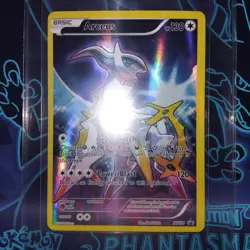 Pokemon TCG XY 2016 Arceus XY116 Black Star Promo Full Art Holo Card Nm - Image 3