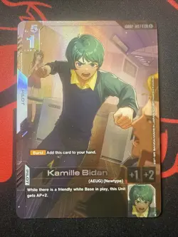 Kamille Bidan R+ GD02-097 Dual Impact Gundam Card Game English - Image 1