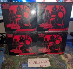 Lot of 4 - Pokemon: Destined Rivals ETB - Elite Trainer Box - NEW - SEALED - Image 1